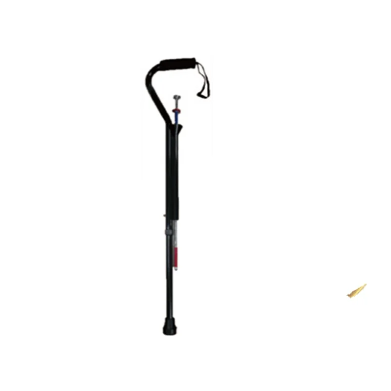 aluminum lightweight walking stick with pick up stool JL950L