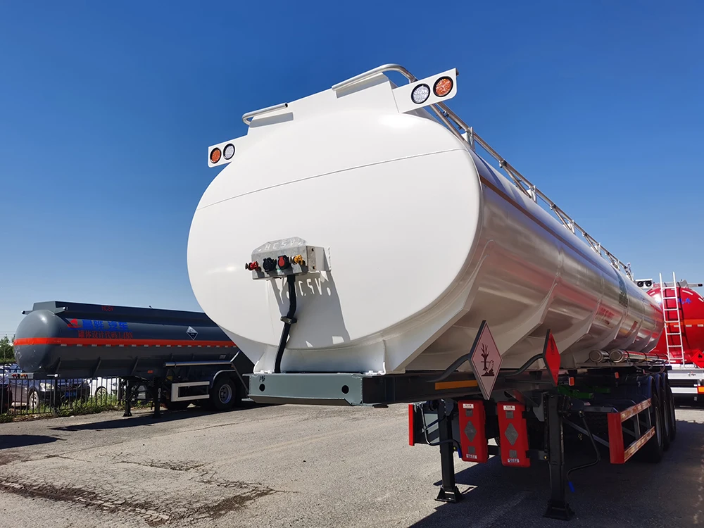 44 000L 6-отсекный топливный бак с прицепом по лучшей цене