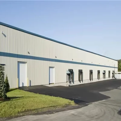 Industrial Shed Steel Frame Building H beam used prefab warehouse for sale