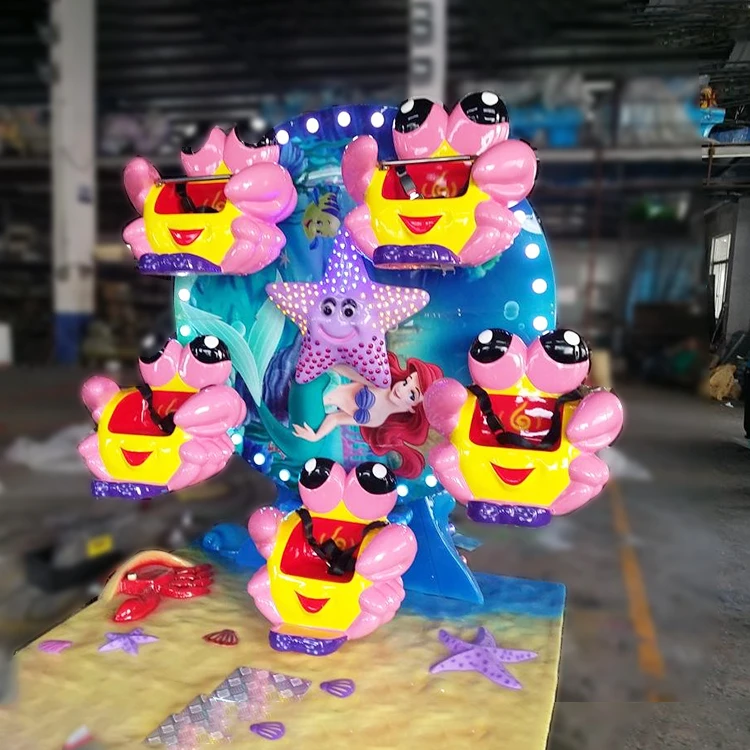 China export amusement park rides popular among children mini ferris wheel rides for sale