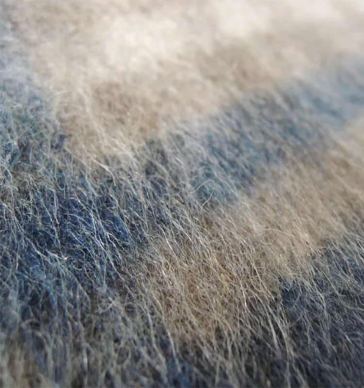 Китайский поставщик, оптовая продажа, стильная разноцветная шерстяная ткань