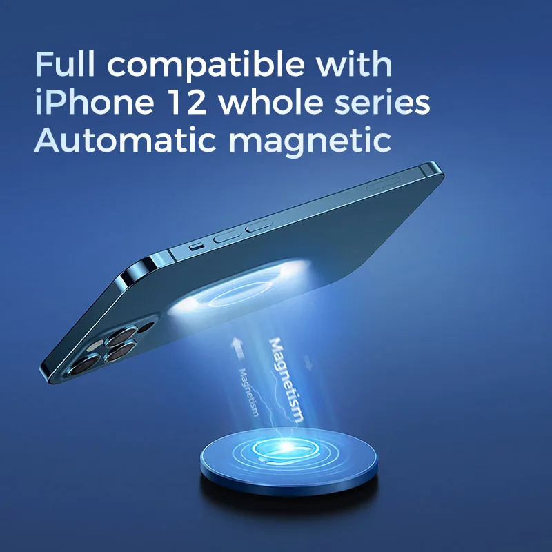  Joyroom 2020 CE FCC беспроводное быстрое магнитное зарядное устройство 15 Вт для iPhone