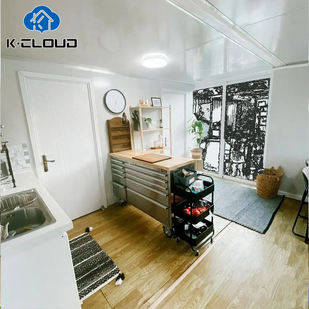 High Quality Living Fully Furnished 20Ft 40Ft Expandable Prefabricated Luxury Container House 3 Bedroom Prefab Movable Villa