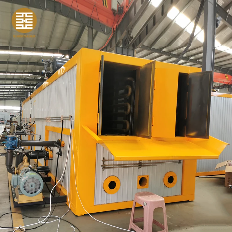 10tph bitumen melting machine DT10 drum decanting unit