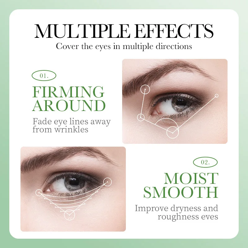 Private brand Moisturizing aloe Vera Collagen Soothing eye Mask