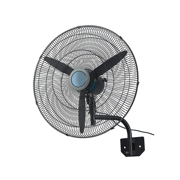 Hot Selling Strong Wind Industrial Wall Mounted Fans Plastic Blades 3 Speeds with Timer