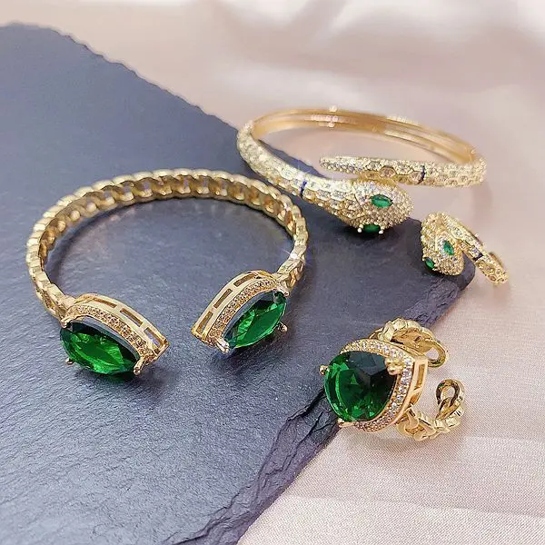 2024 модные ювелирные изделия из настоящего 925 стерлингового серебра браслеты браслет из настоящего нефрита Ювелирные изделия 14K позолоченный нефритовый браслет для женщин