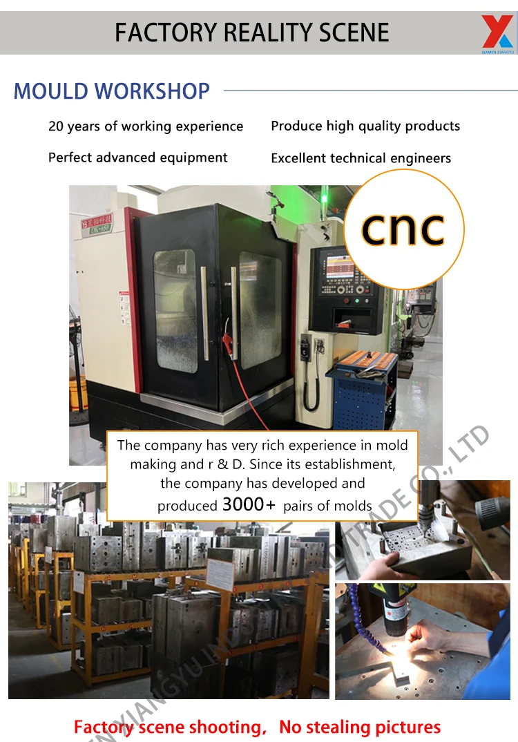 Design 2K Overmould Mould Custom High Precision 2 Cavity Double Color Custom Plastic Injection Mold