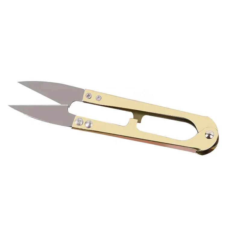 Black Plastic Handle Sewing Shears Scissors Snip Thread Scissors High Carbon Steel Tailor Yarn Industrial