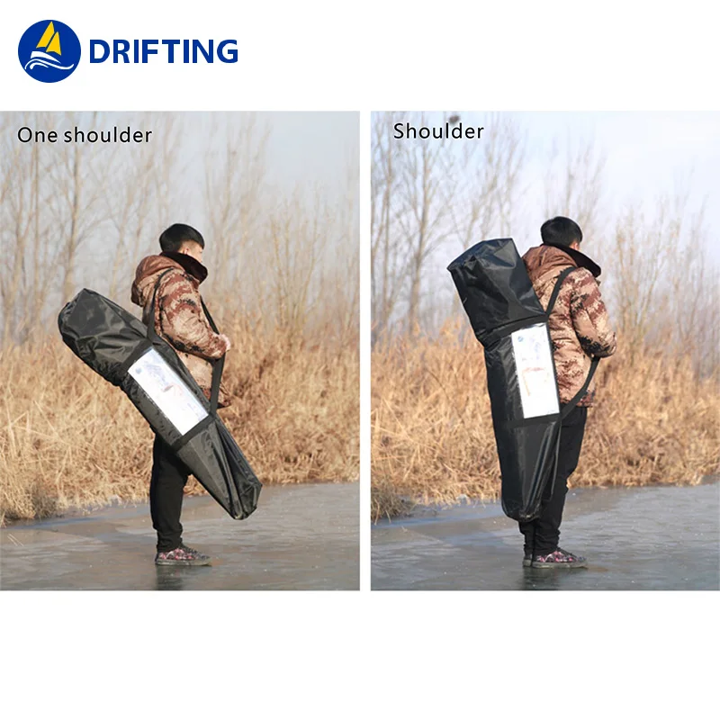 Outdoor camping Double layer plus cotton thickening cold snow Quickly open camouflage Winter Ice fishing tent