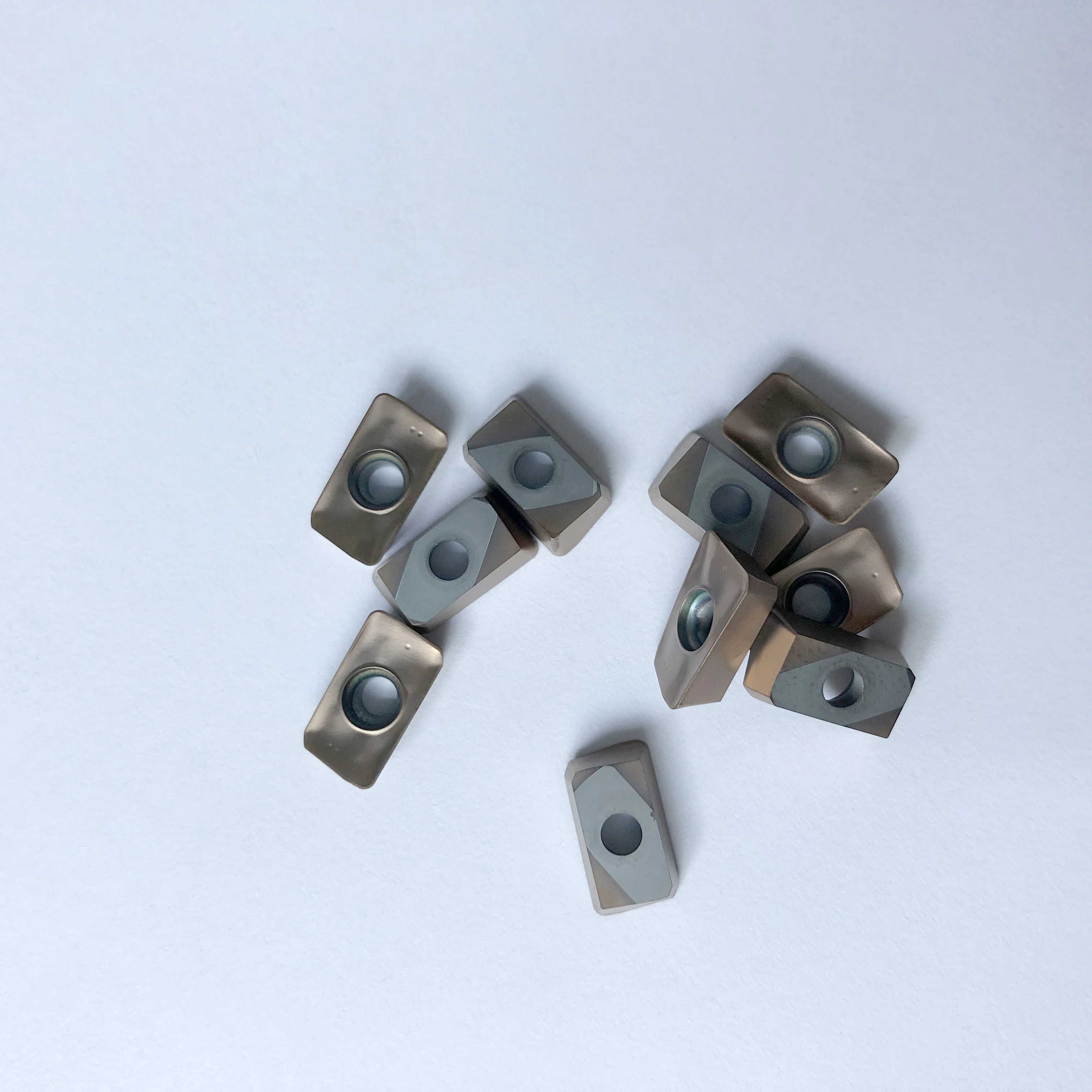 High Performance Cnc Carbide Milling Insert R0.8 APMT 1135PDR Milling Insert For Face Milling Cutter