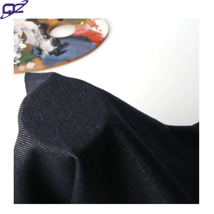 Customized breathable 4 way stretch weft knitted blue polyester spandex cotton denim fabric for Jeans leggings