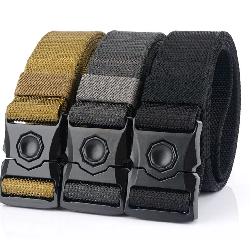 Wholesale Nylon Tactical Men Belt Webbing Nylon Outdoor Web Belt