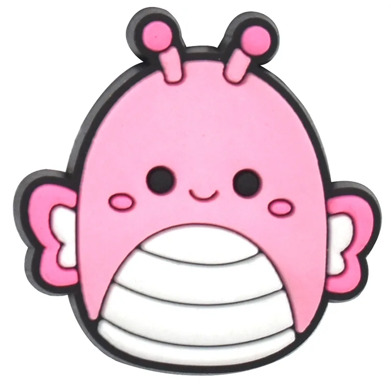 2022 Cartoon animal Wholesale PVC Clog Shoe Decorations Charms Soft Rubber Shoe croc Charms As a gift for the child