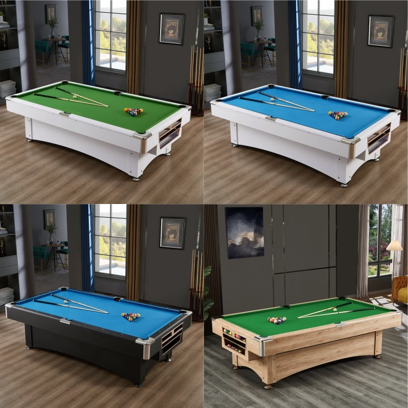 Newest Factory Sell cheap indoor club 7FT Auto Ball Return Billiard Pool table