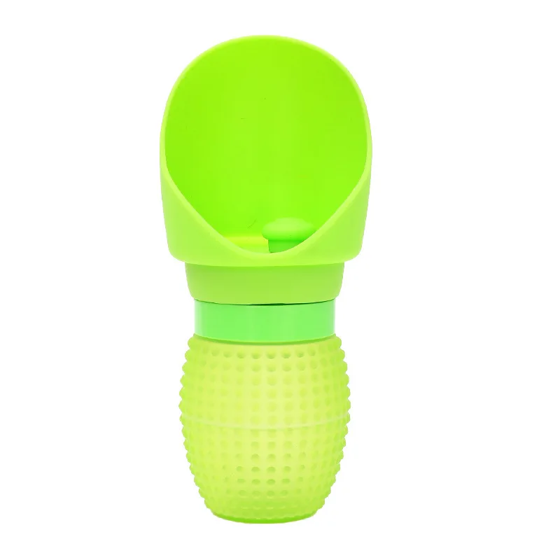 19oz Collapsible Silicone Dog Water Bottle Foldable for Outdoor Camping Travel Pet Supplies