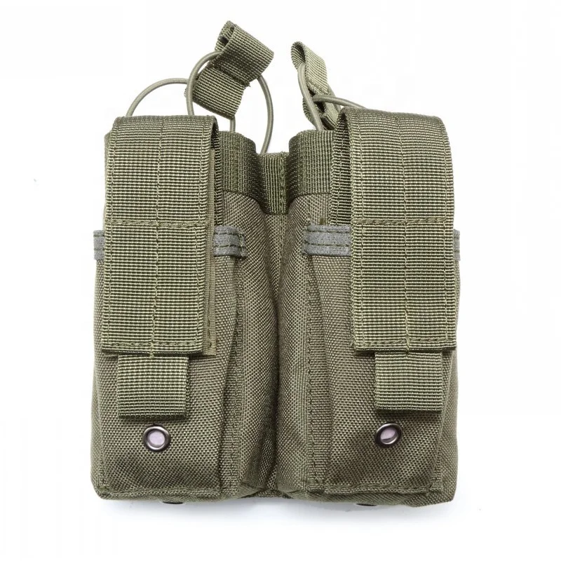 Double Molle Mag Pouch  Magazine pouch Kangaroo Pouch for AR AK M16
