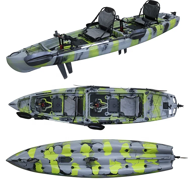 Lakes & Rivers Vicking  Fishing Amusement Leisure Sea Kayak 2 Person Pedal Drive, Fishing Kayak Pedal Drive 2 Person