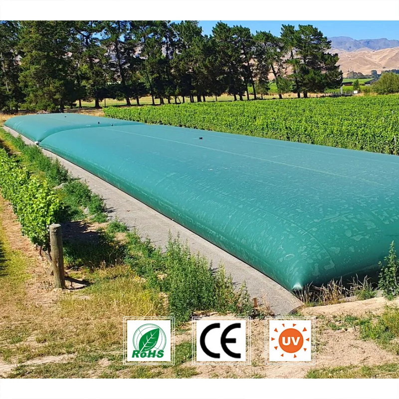 Supply Custom Flexible Anti-UV Agriculture Water Bladder PVC Water Storage Tank Manufacturer