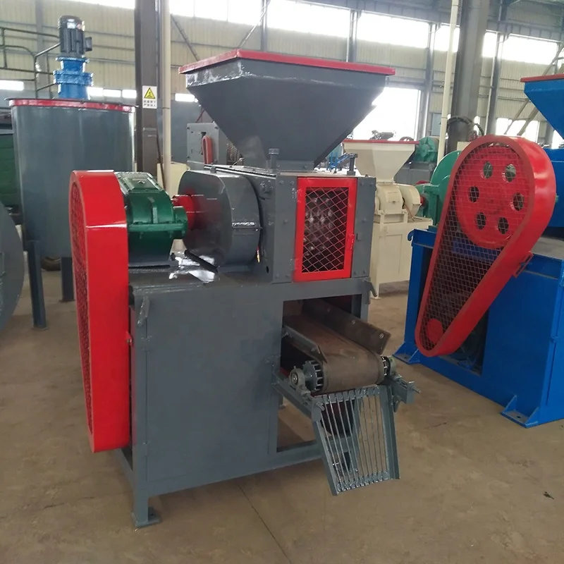 High pressure metal briquette press Ball shape machine briquettes de charbon BBQ carbon powder charcoal coal briquette machine