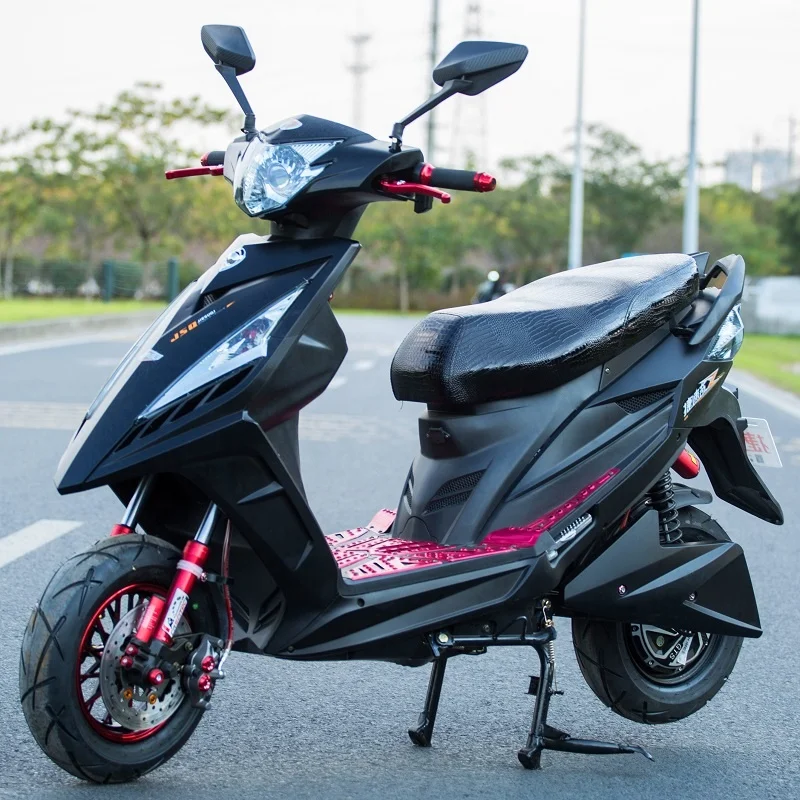 2020 haoye technology CE 60V 72V 20AH Battery 1200w high power citycoco electric motorcycle scooter motor