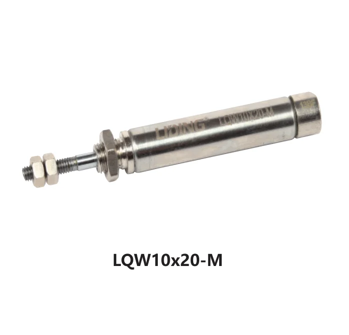 LIDING Brand LQW series cheap air small micro Single move back  pneumatic cylinder