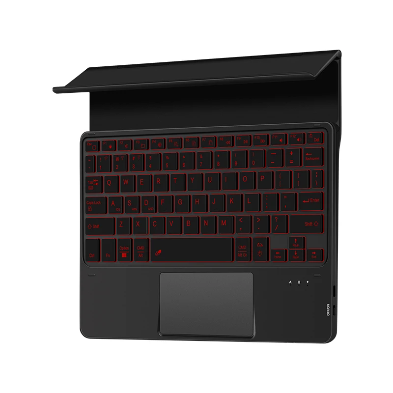 For TCL 10 TAB Max 10s 10 Neo 8L 7 Lite TABMax ALCATEL JOY TAB 2 Russian Arabic Spanish Wireless backlit keyboard with touch pad