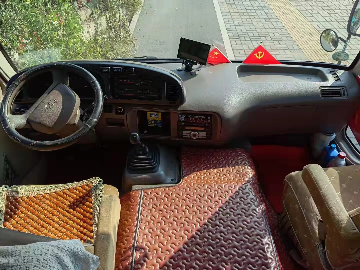 Toyota coaster автобус для продажи Подержанный японский 30 мест б/у