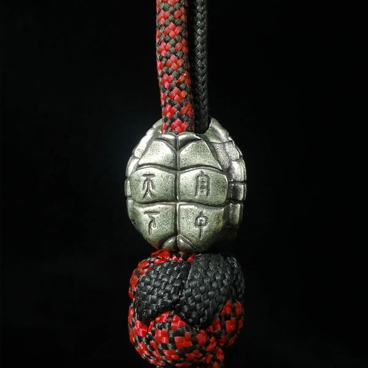DIY Paracord Keychain Accessories Bracelet Necklace Pendant Bead Good Quality Punk Charm Antique Brass Turtle Shell EDC Beads