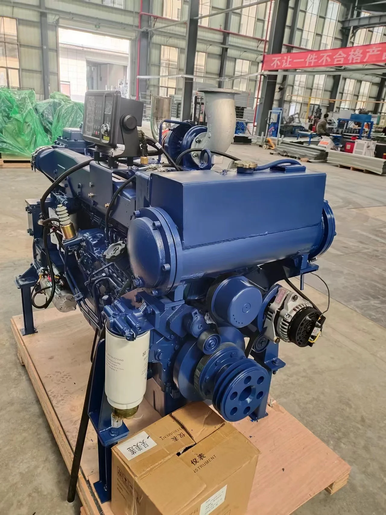 Top quality WP10 6 cylinder 280HP 300HP 320HP 4 strokes marine diesel engine for boat