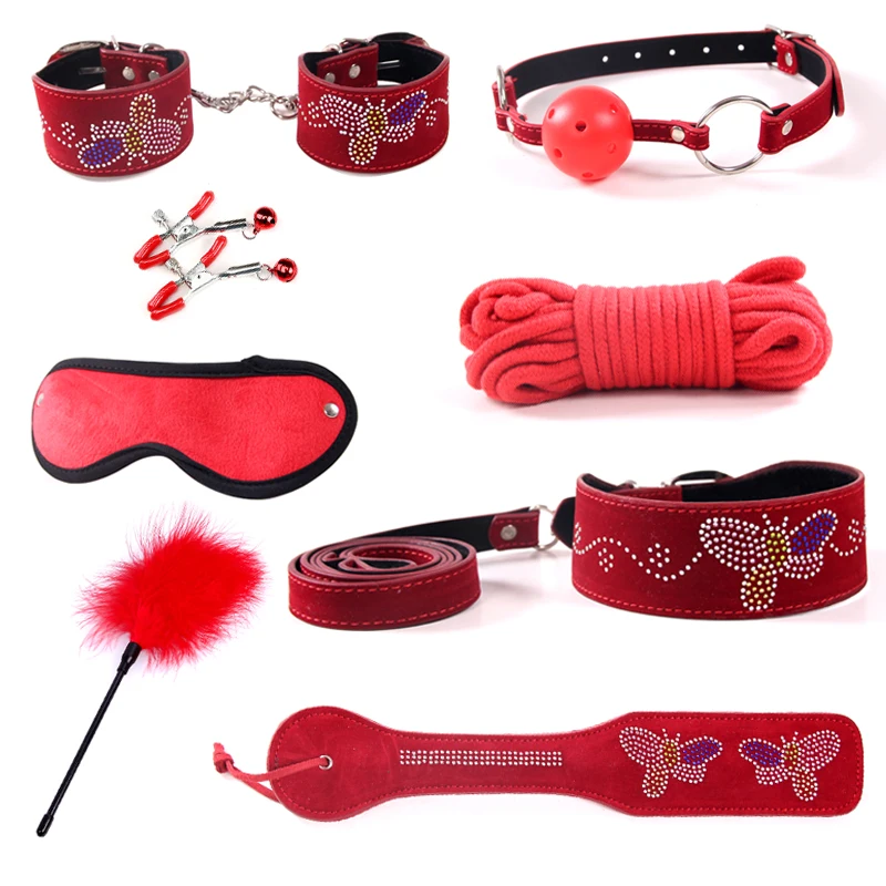 Hot sale japanese bdsm bondage restraint bdsm tools luminous bondage kit sexy girl bdsm bondage toy with factory direct sale