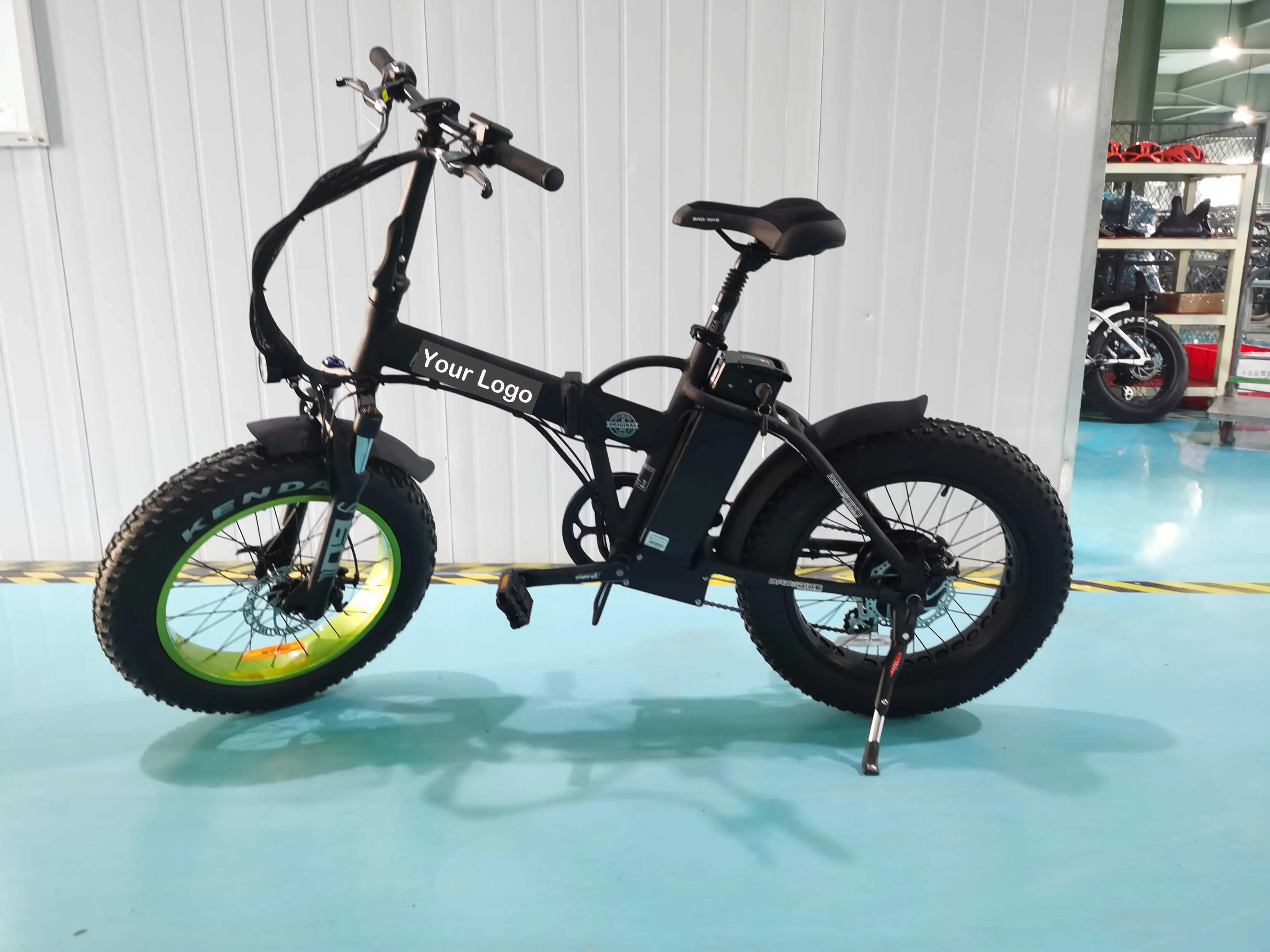 2024 Direct Factory Supply Cheap Quality Folding Electric bicycle Pedelec E-bike Fat Tire 20 x 4.0 foldable Ebike for Wholesale