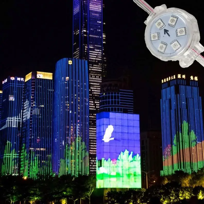 
Ip68 waterproof high quality rgb exterior led lights 