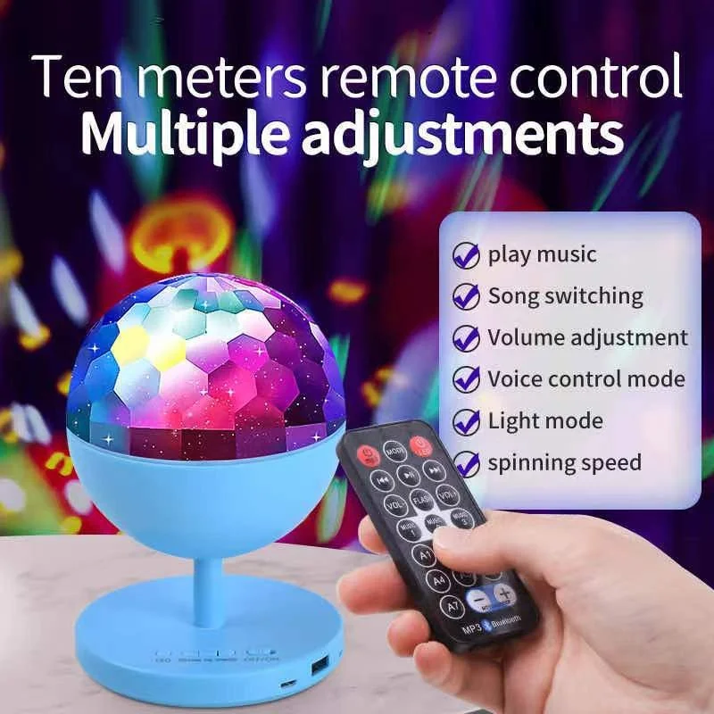 BOKUN Music rechargeable LED Star Night Light Galaxy Starry Sky Projector Lamp LED Night Light for Bedroom