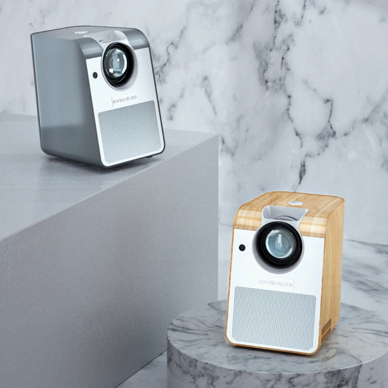 Оригинальный светодиодный проектор 1080P 7200 люмен Android 6,0 Wifi Full HD для домашнего кинотеатра видео LCD проектор для фильмов