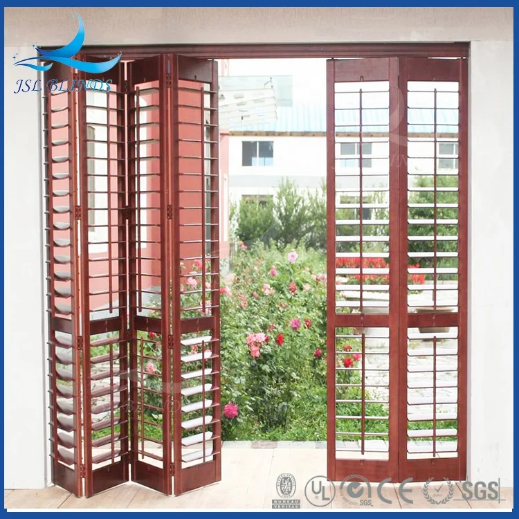 Basswood Plantation shutter Tier to Tier/Cafe/Full height/Odd shapes Guangzhou Factory