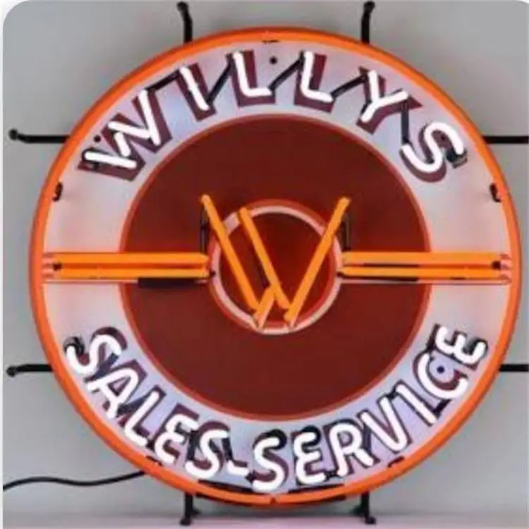 wholesale china factory price glass tube customized sherlock holmes neon light display sign