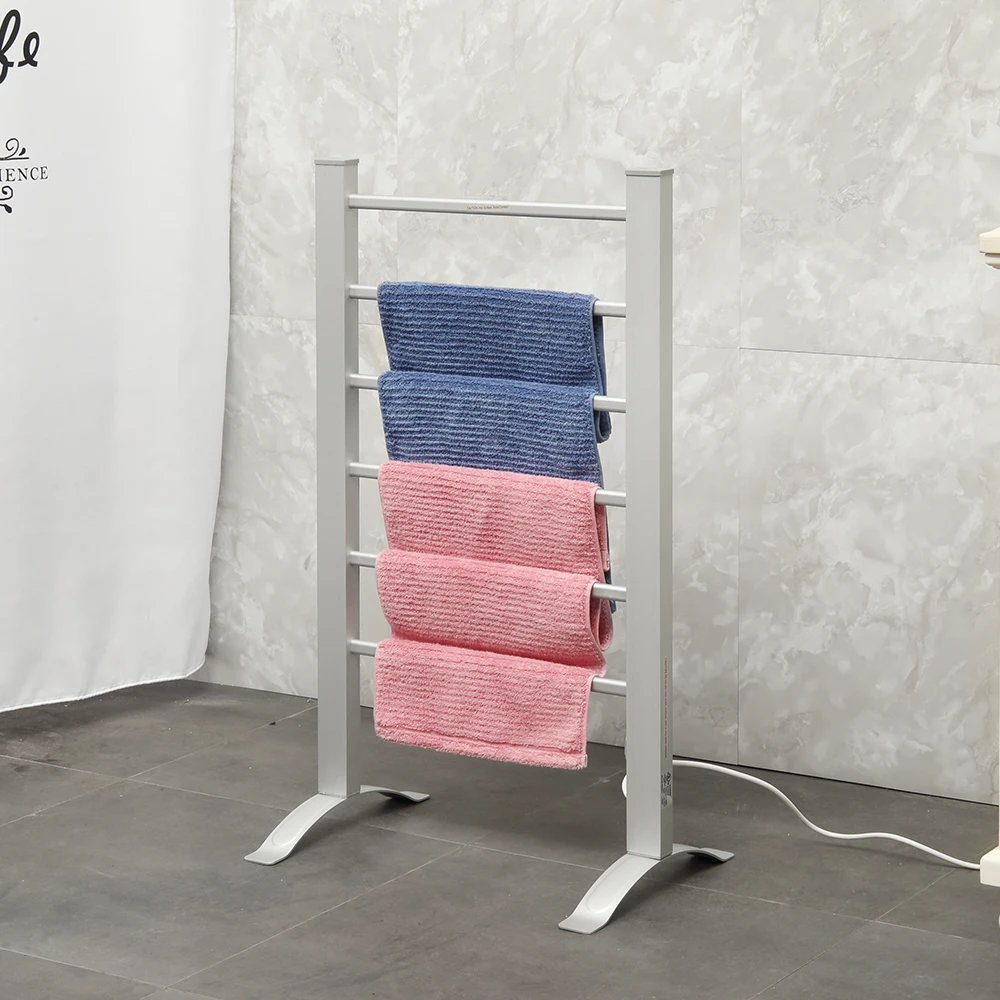 hot home appliance wall-mounted free-standing wall heating towel electric towel warmer rack heated towel rack