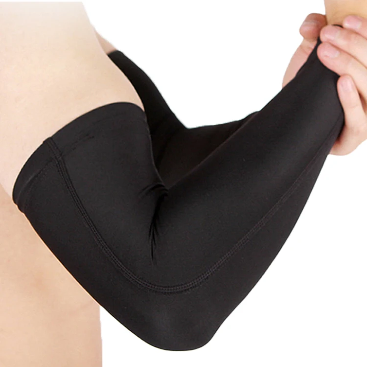 Factory Direct Supply Strong Neoprene Elbow Compression Sleeve Volleyball Elbow Sleeves for Weight Lifting Gyms