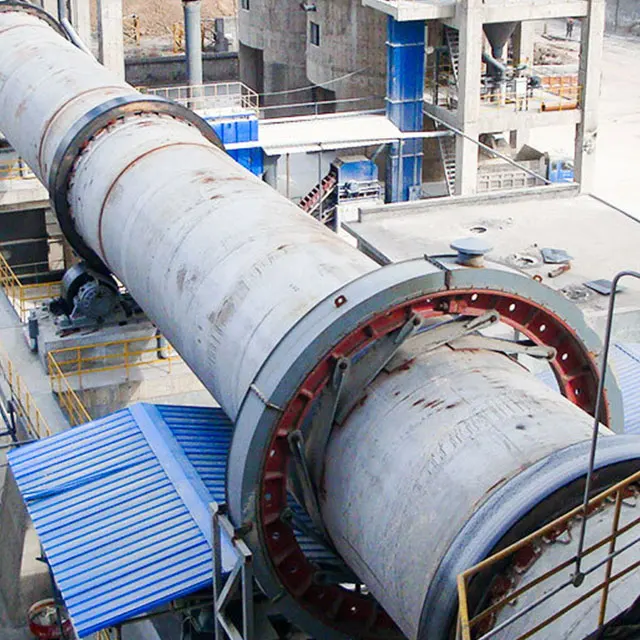 Building Material Equipment Lime Cement Clinker Rotary Kiln 4.0*60m Capacity 2500t/d with High Yield and Low Energy Consumption