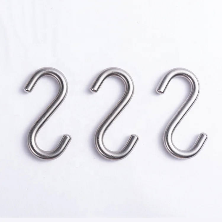 S-hook with high quality stainless steel material for climbing net