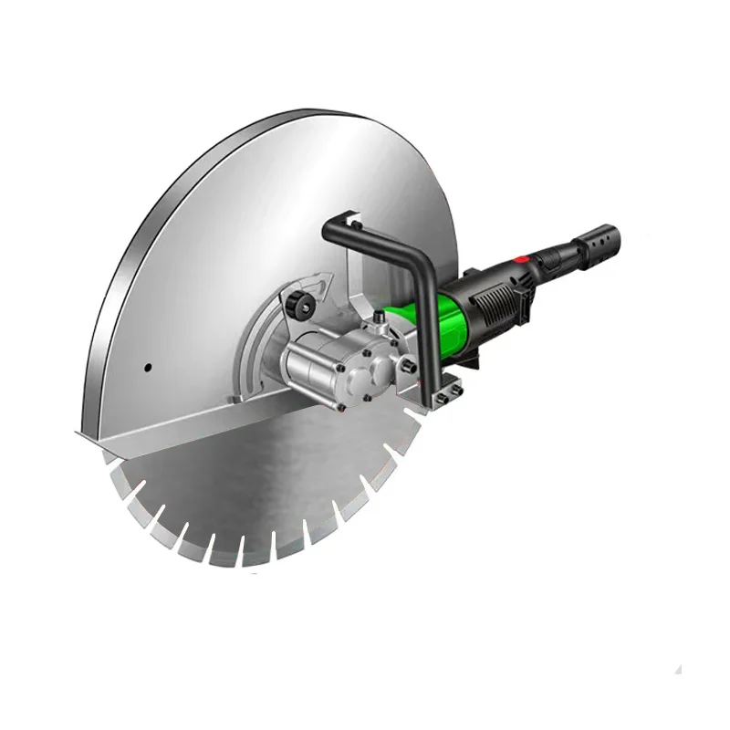 Brushless 600mm ring edge portable concrete cutter easily cuts concrete stone cut brick and paving