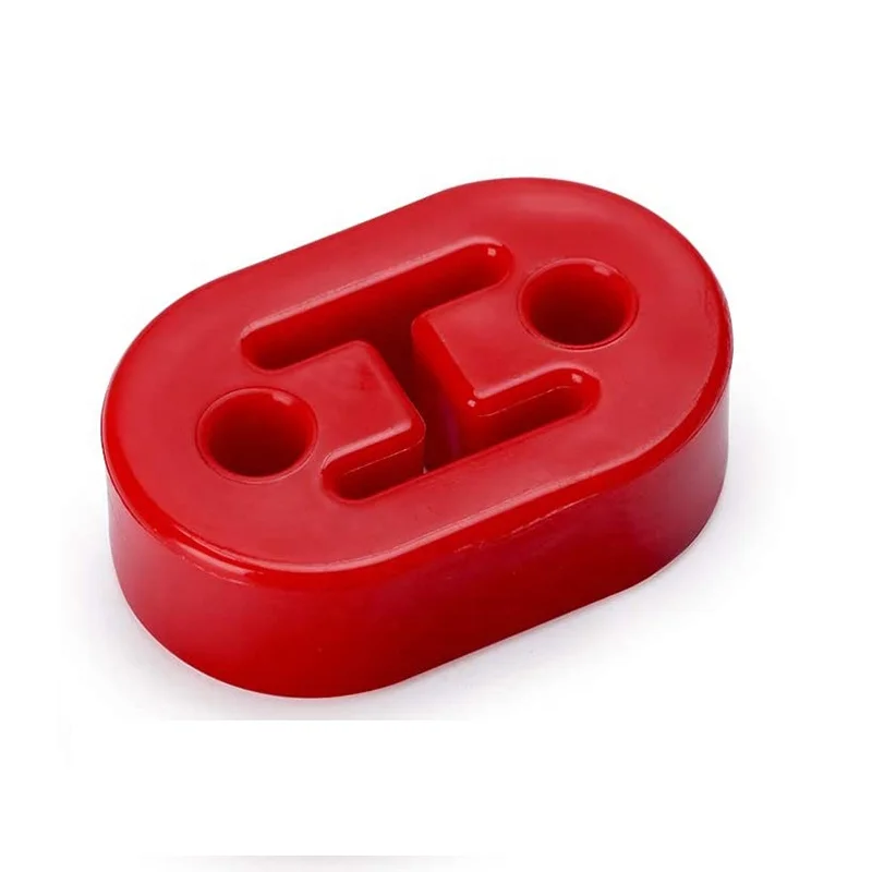OEM Design Universal exhaust rubber hanger Black/ red/ blue Isolator 11.5mm Hole Diameter 74mm long Muffler Bracket Mount