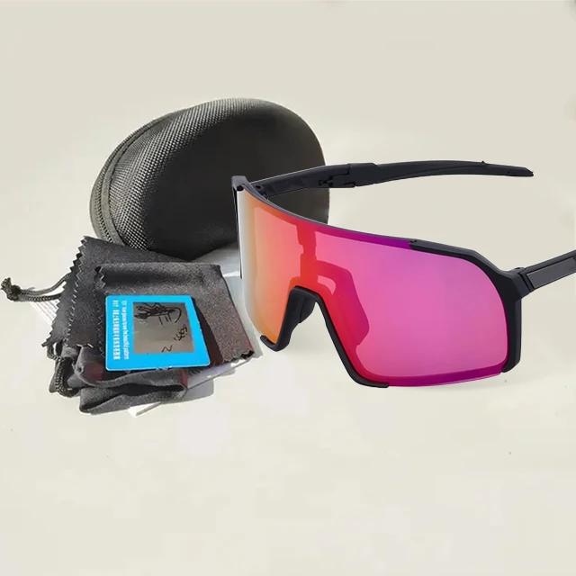 2023 New Design Wide Use UV400 Sport Sunglasses Men Cycling Sun glasses Outdoor Sports Sunglasses with original brand logo