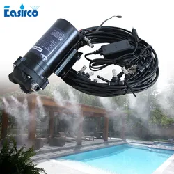 Outdoor Mist Cooling System fog misting system fogging system water mist maker 20/40/60/100pcs nozzle