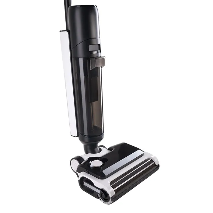 High Power 220W Cordless Vertical Wet Dry Vacuum Cleaner All in One Sweeping Mopping Self-Cleaning for Home/Office