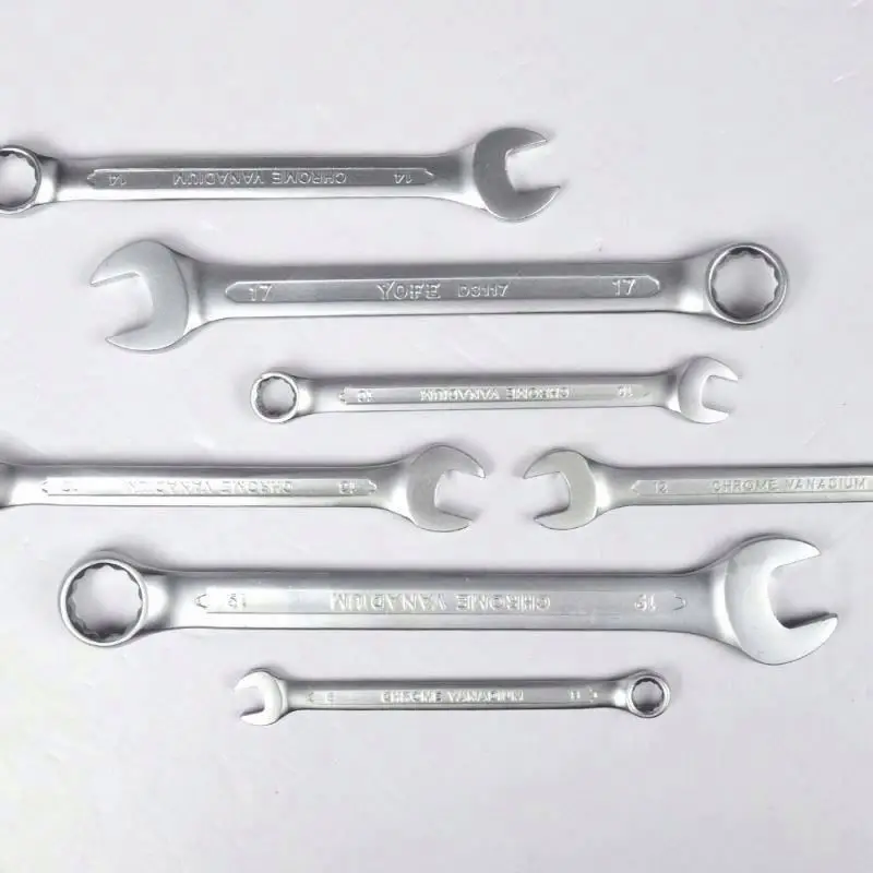 custom ring spanner set combination ratchet wrench 10