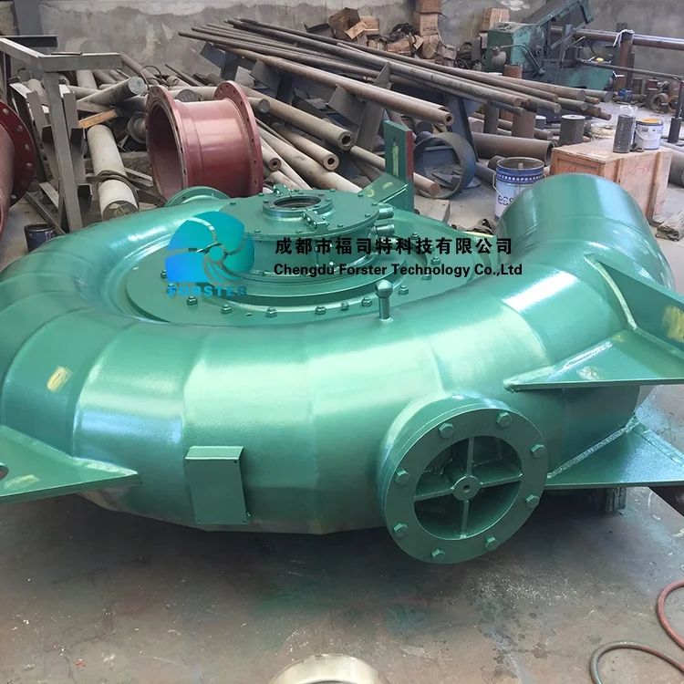 Полная конфигурация автоматизации 50kw-200kw Francis турбина для