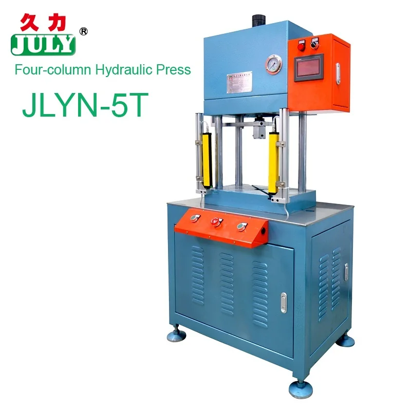 Good Quality China Dongguan July made 5 ton four column hydraulic press machine