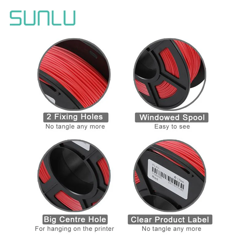 customize logo available pla 3d raw material imported from usa dimensional accuracy +/- 0.02mm for doodling anti-static filament